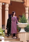Kavya By Kadlee Weaving Designer Kurti With Bottom Dupatta Wholesale Market In Surat
